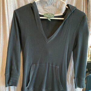 Lauren Active Ralph Lauren Sweater Womens EXTRA SMALL Green Hoodie Pullover